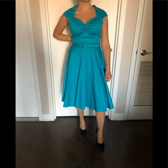 Pinup Couture Vintage style dress size Small - Picture 2 of 13